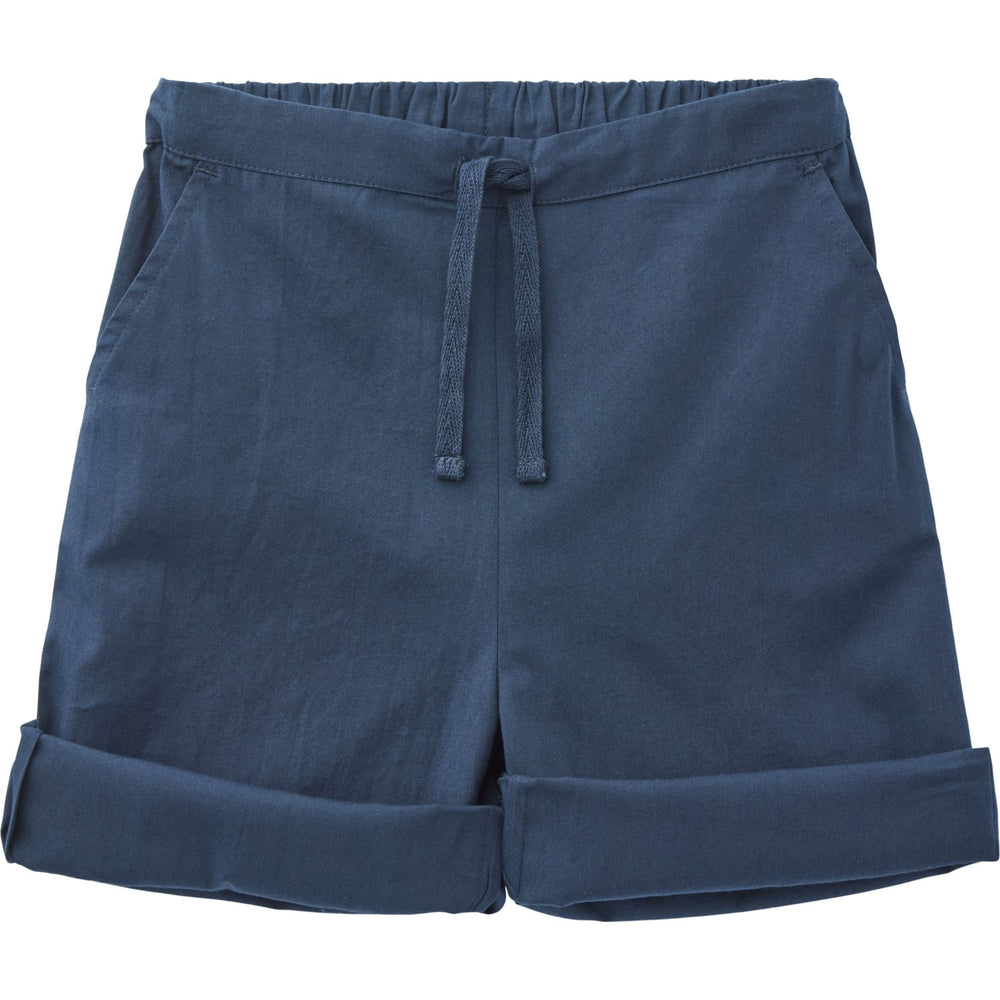 Køb COPENHAGEN COLORS Navy Poplin Shorts med snøre