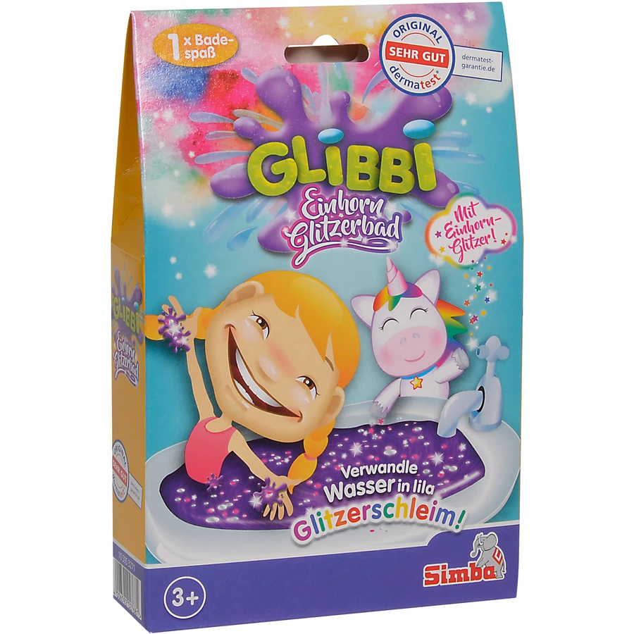 Simba Toys Glibbi Einhorn Glitzerbad
