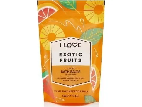 I love Exotic Fruit bath salt 500g