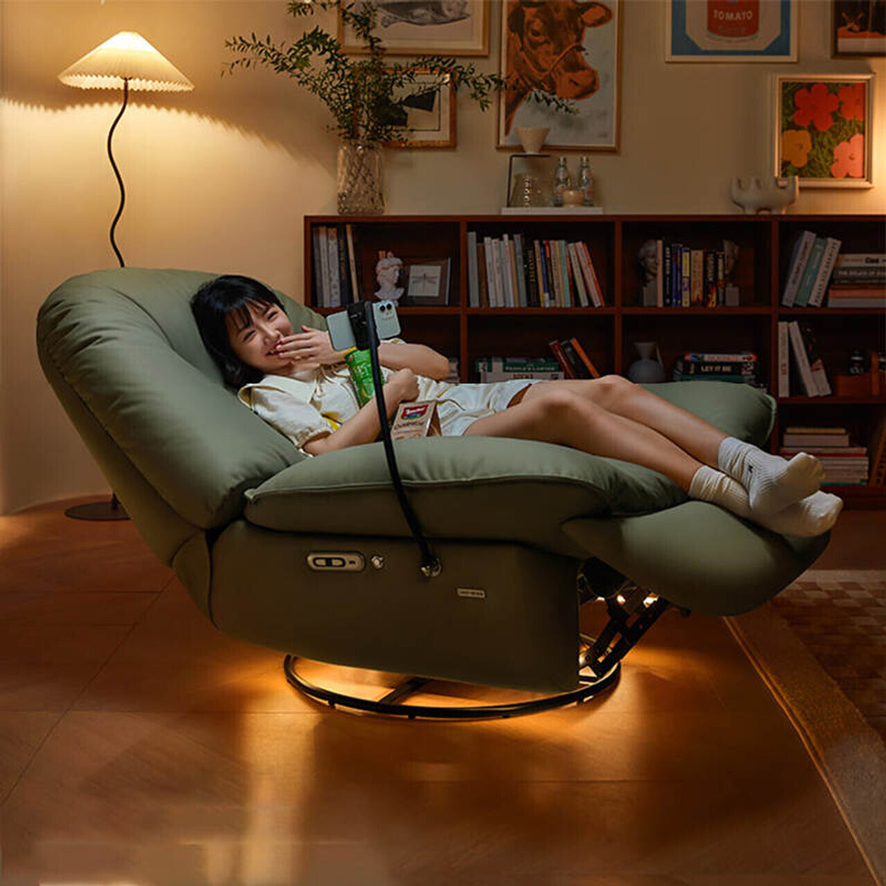 Voice Control Smart Armchair Smart Electric Sofa Chair