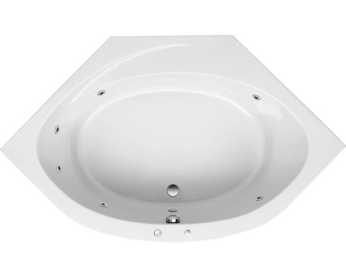 Whirlpool OTTOFOND Saskia 150 x 150 cm wit glanzend 56100
