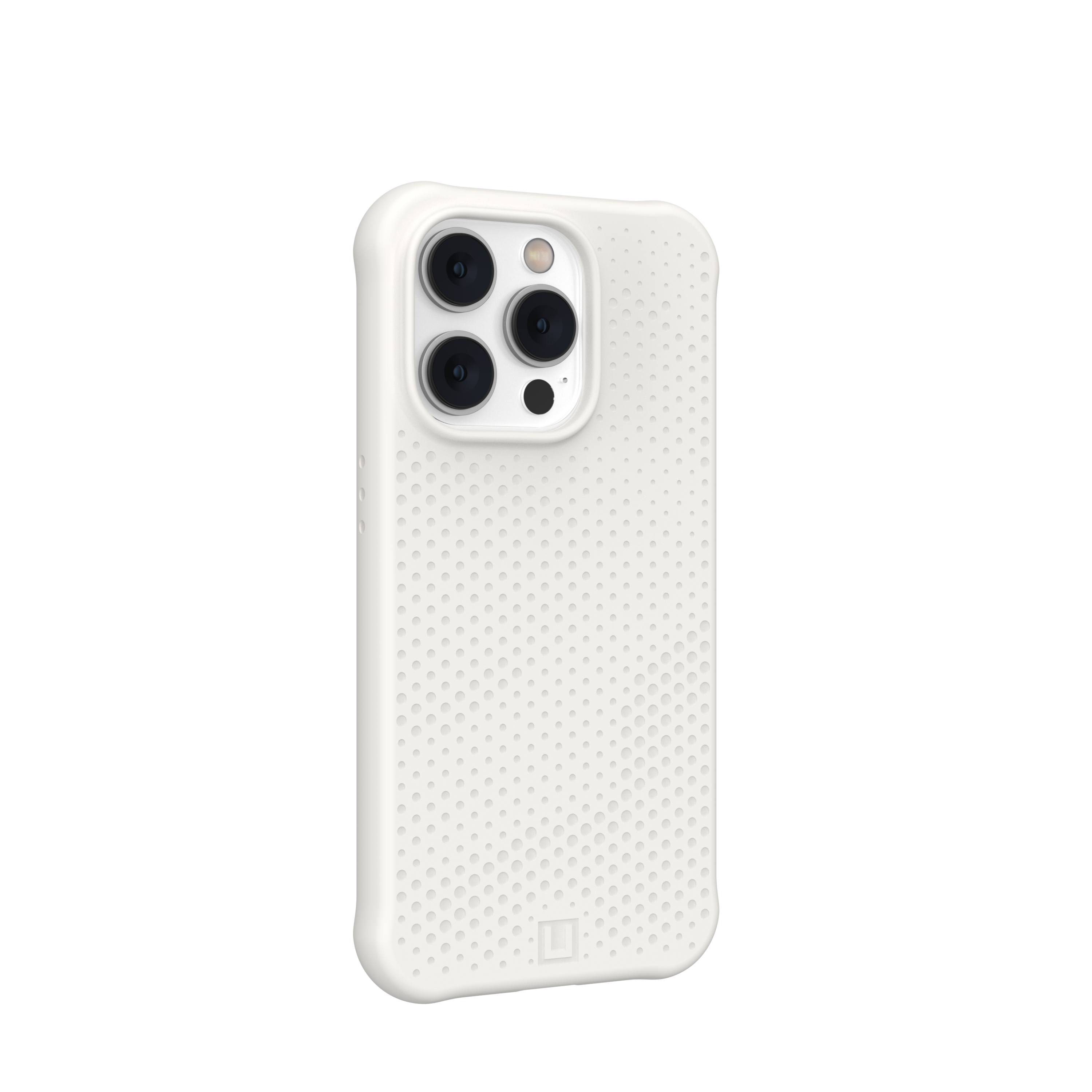UAG Urban Armor Gear [U] - iPhone 14 Pro Antimikrobielle Hybrid MagSafe Hardcase Schutzhülle Dot (114082313535) - Marshmallow