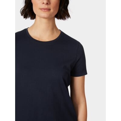 Damen-T-Shirt, Dunkelblau