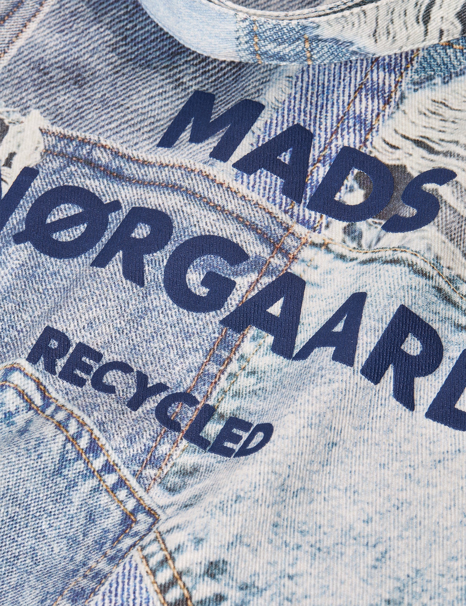Mads Nørgaard  Recycled Boutique Athene stofnet - Denim Aop