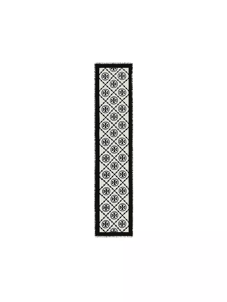 TORY BURCH Schal schwarz