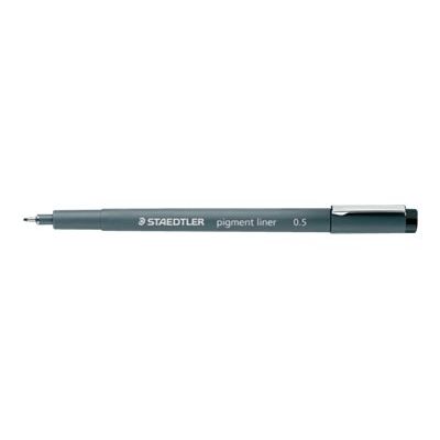 STAEDTLER pigment liner - Feutre fin - 0.5 mm - bleu