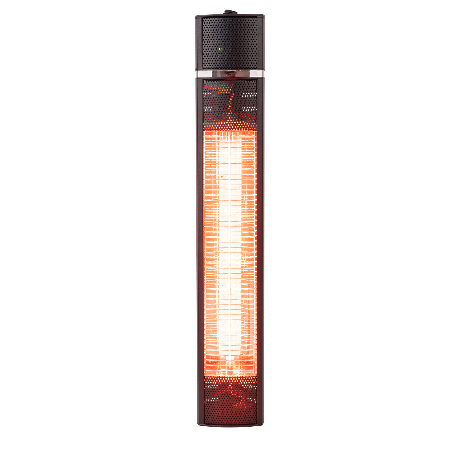 Infrarot-Heizstrahler - schwarz - 63 cm breit