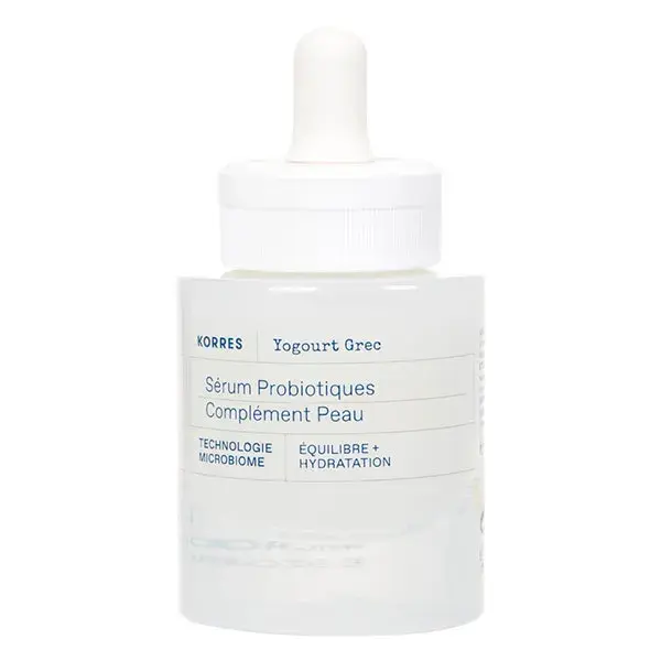 Sérum revitalizante de iogurte grego Korres concentrado em probióticos 30ml