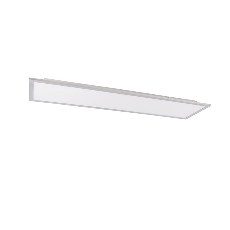 LED paneel staal 120 cm incl. LED met afstandsbediening - Liv