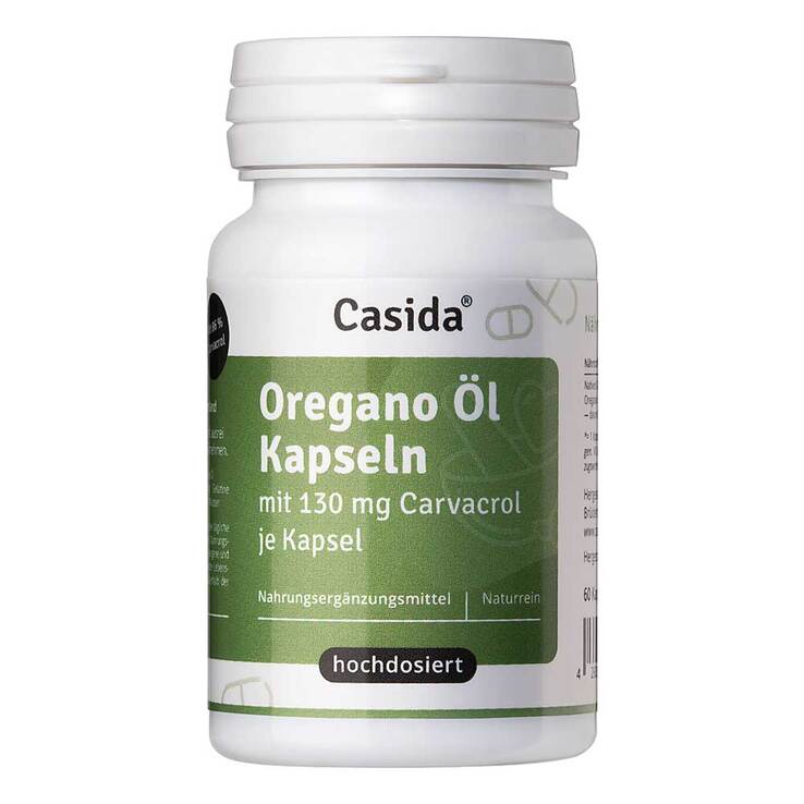 Oregano Öl Kapseln hochdosiert, 60 St