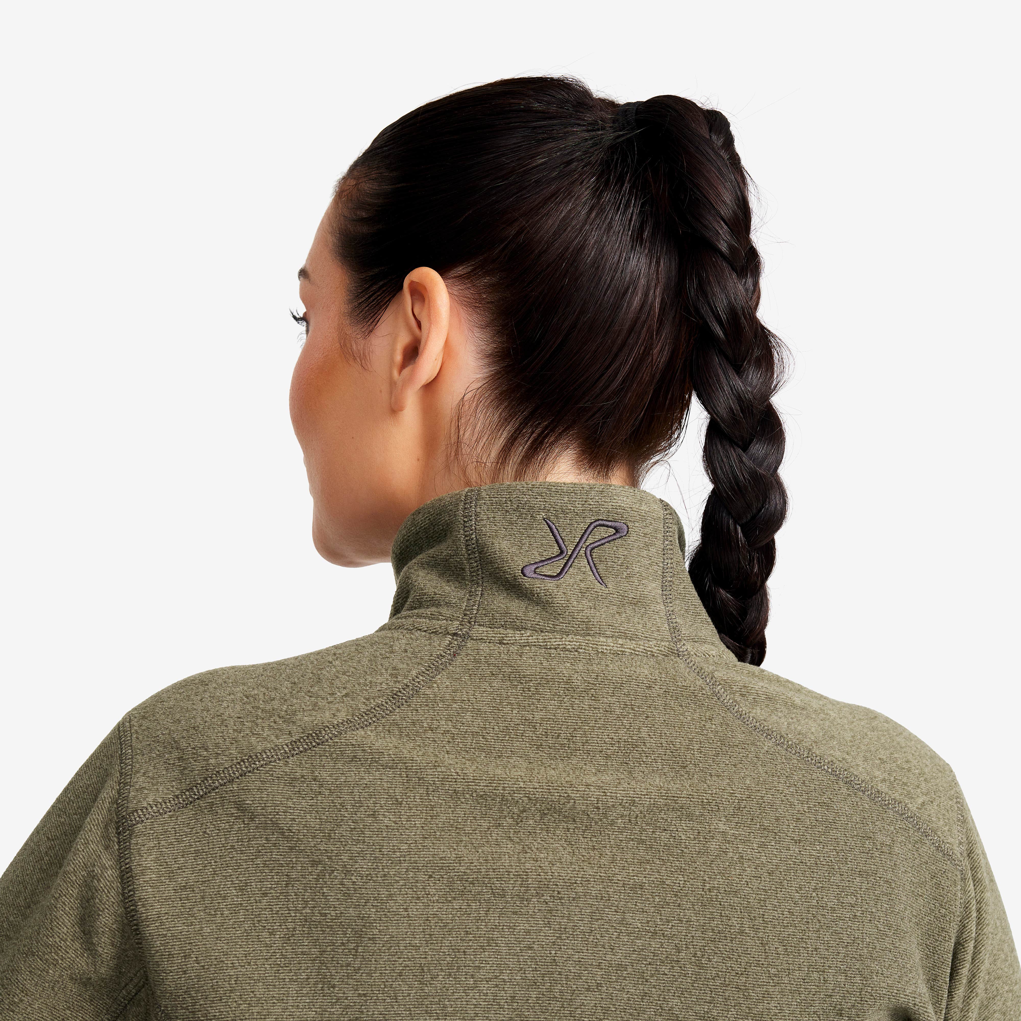 Essential Full-zip Fleece Dame Grape Leaf