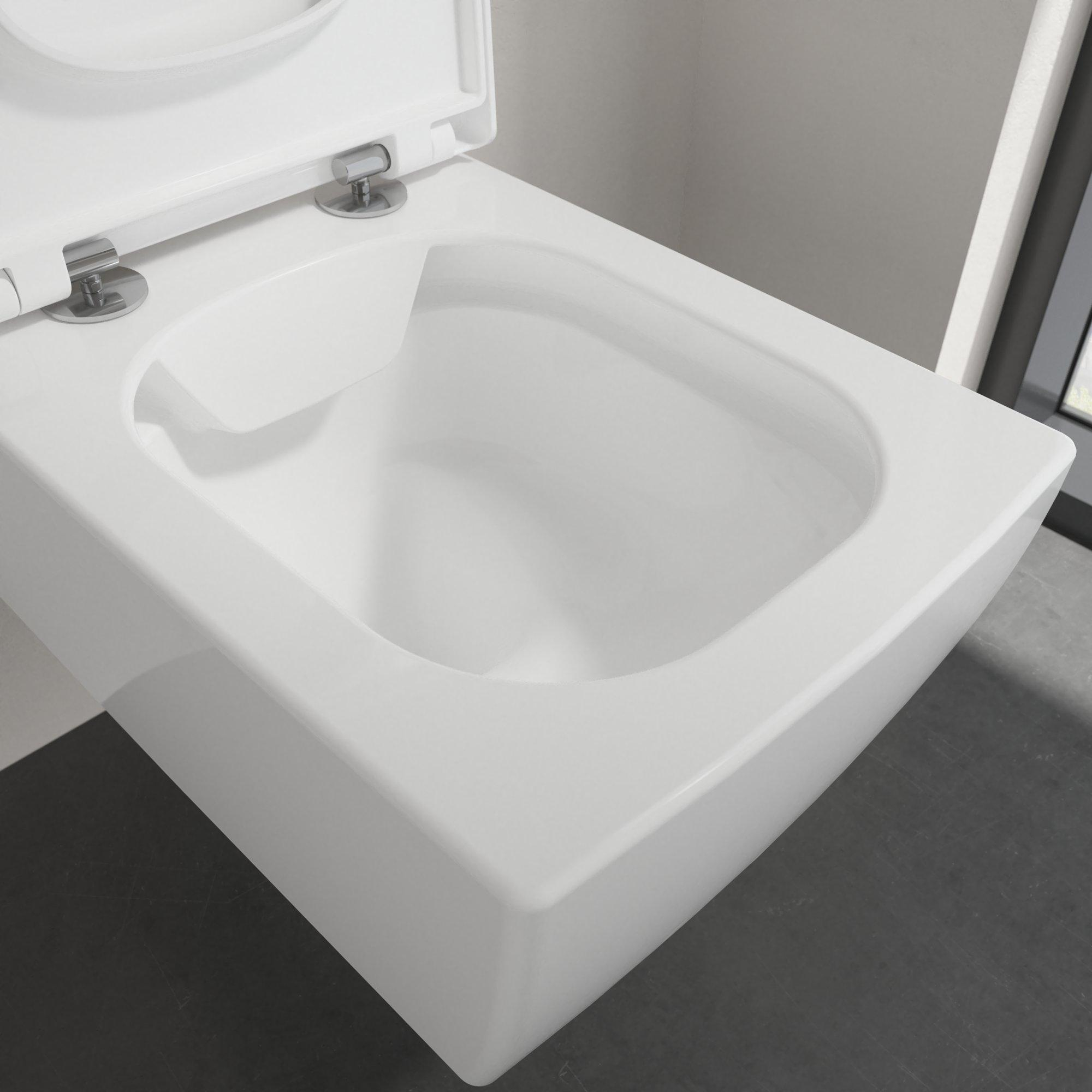 Villeroy & Boch Memento 2.0 randloos toilet CeramicPlus wit glans