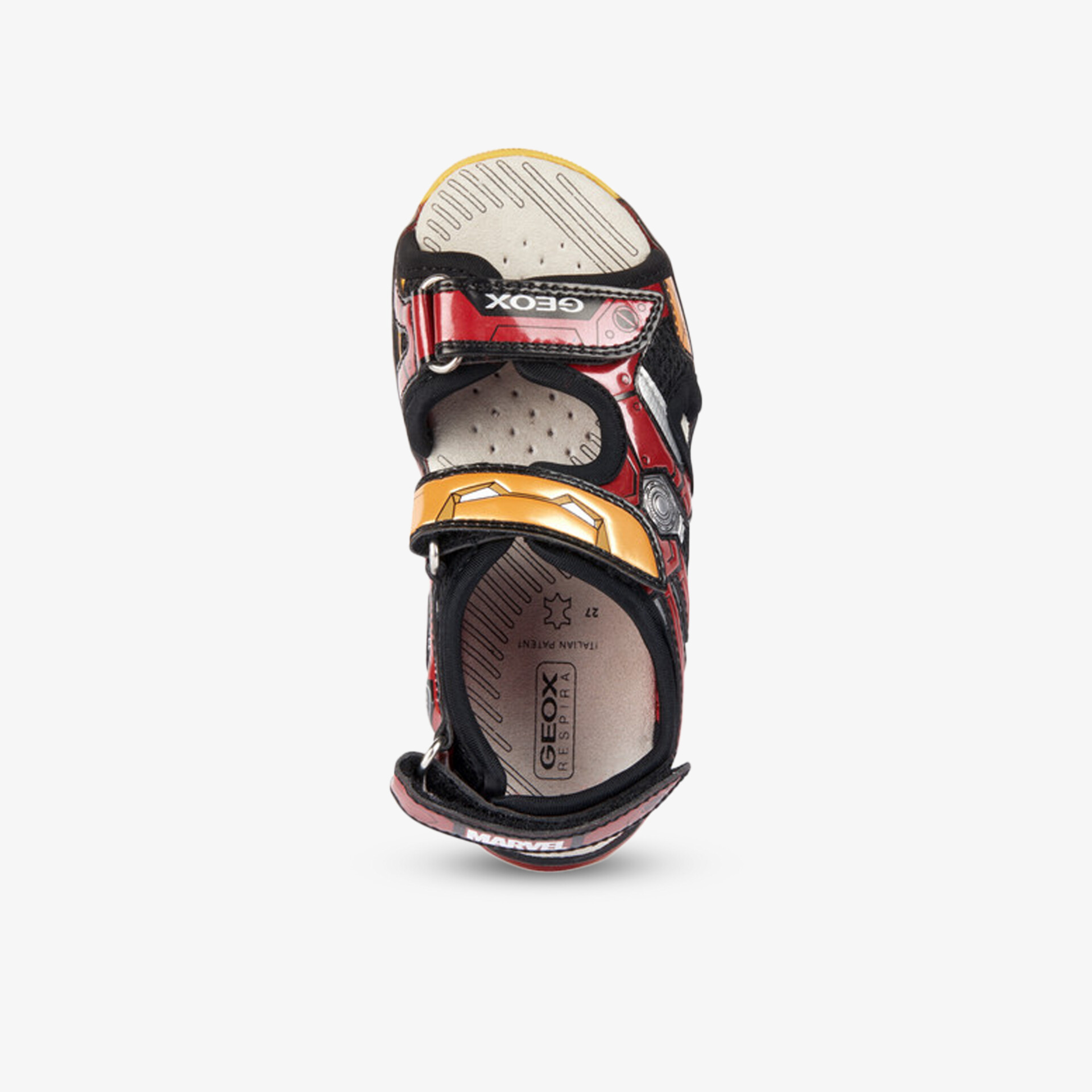 GEOX J SANDAL ANDROID BOY Kinder Sandalen rot