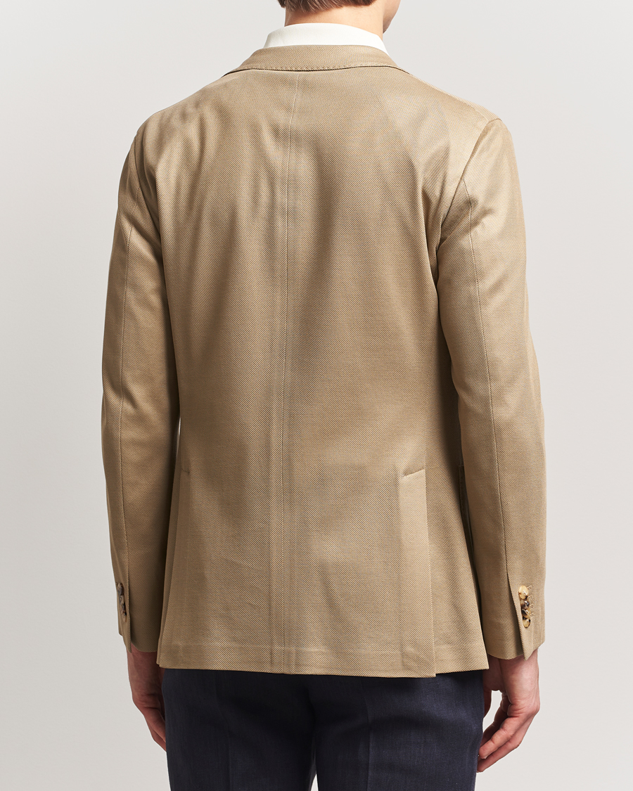 Boglioli K Jacket Hopsack Jersey Blazer Beige