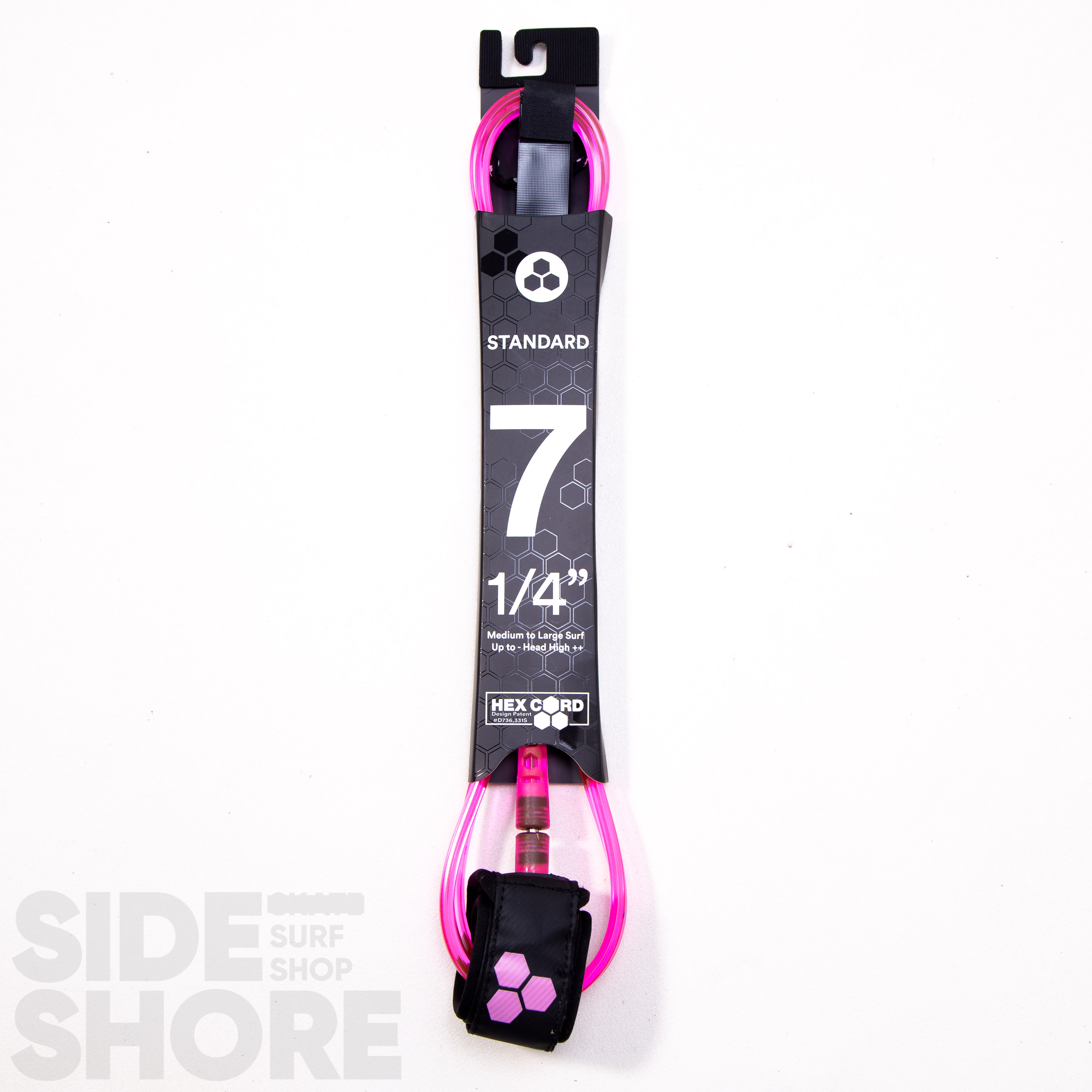 Channel Islands Hex Standard Leash 7'0 - 1/4