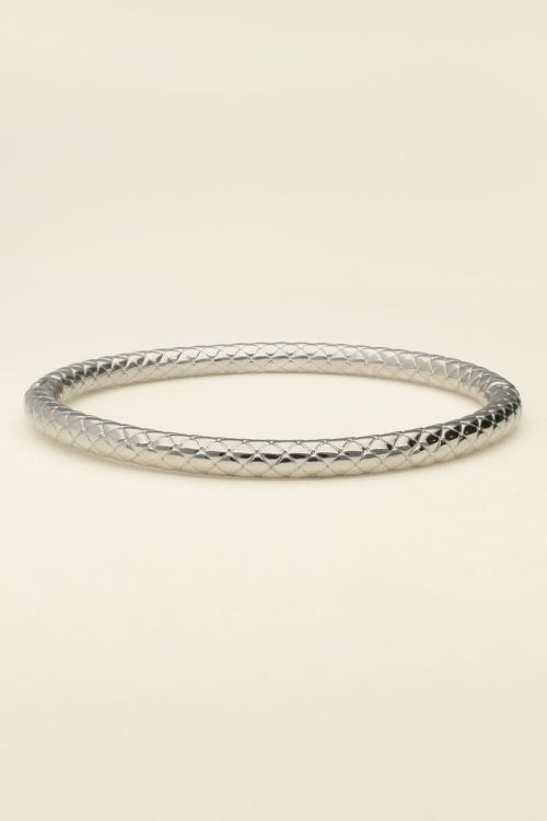 Bangle met geruit patroon