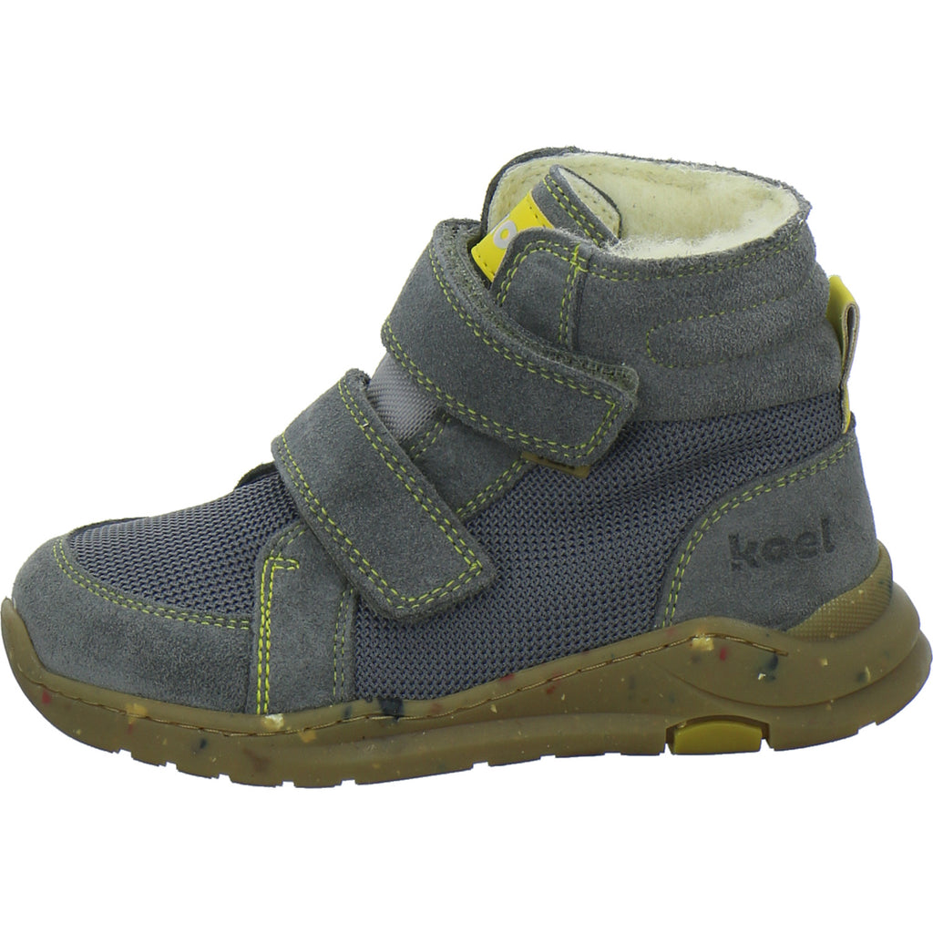 Koel Winterschuhe Jungen Barefoot Hellgrau
