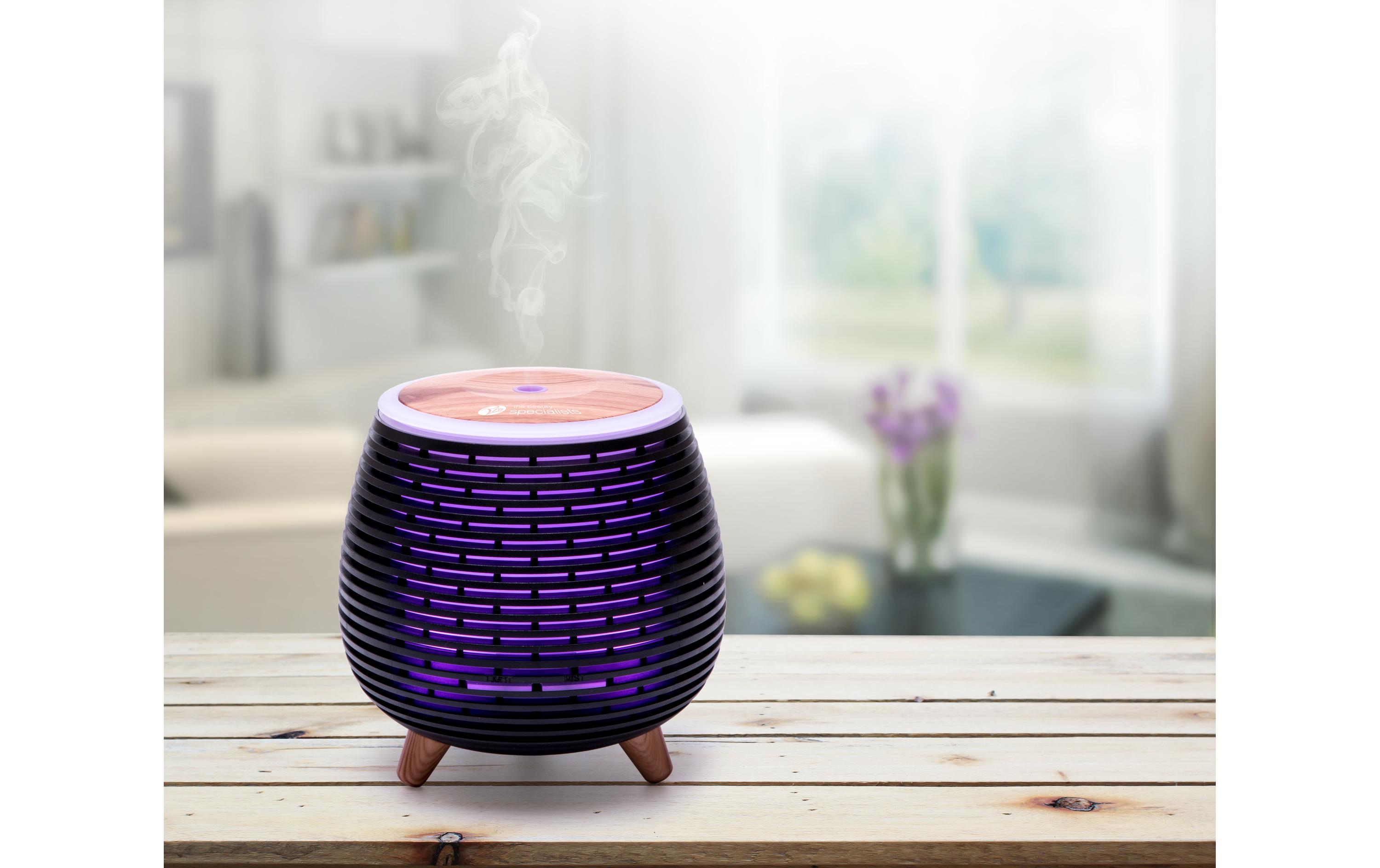 Aromavernebler Zoey 15 m²Aromadiffusor, Luftbefeuchter und Nachtlicht in einem