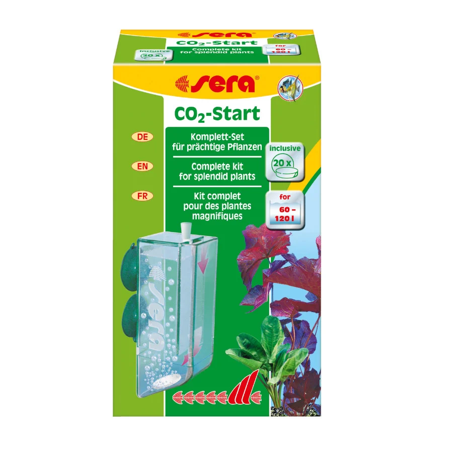 Substrato para plantas aquáticas Sera CO2 Start