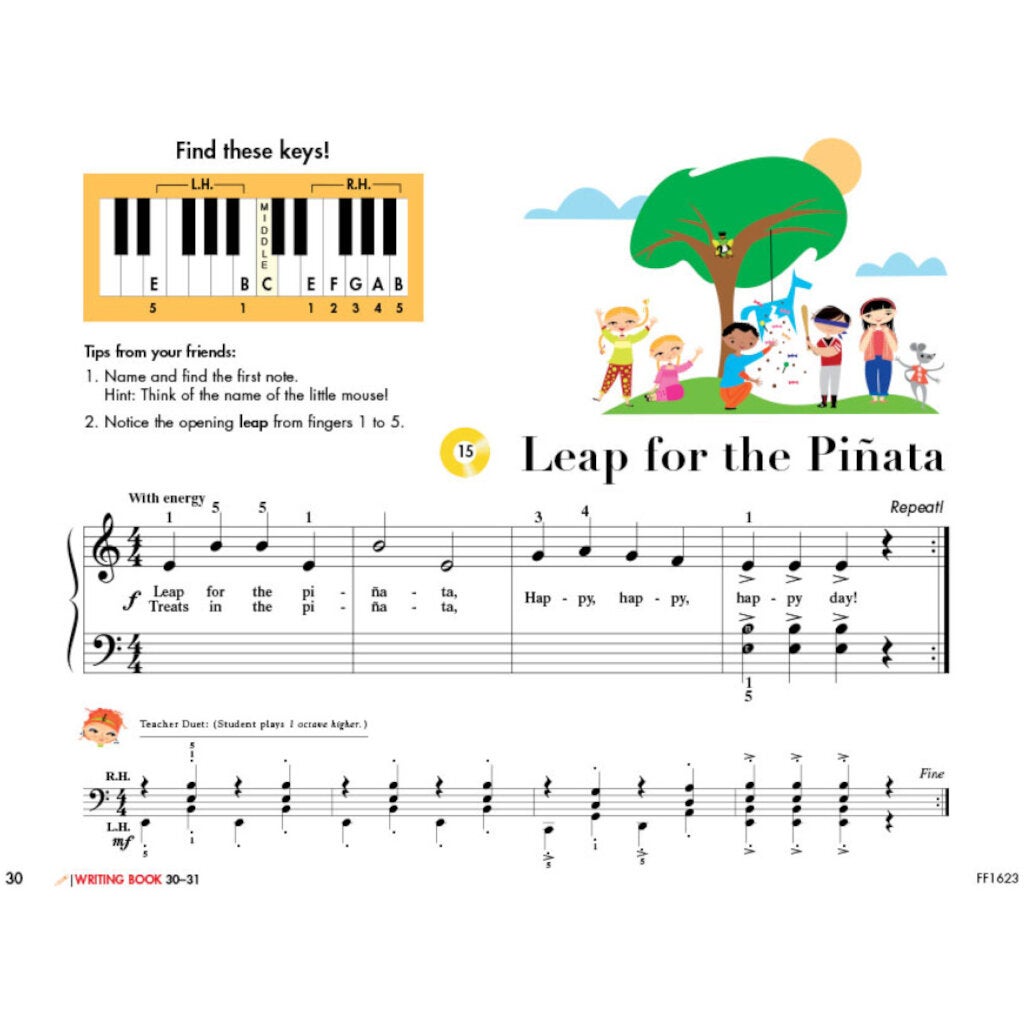 Hal Leonard My First Piano Adventure Lesson Book C pianoboek met audio-online