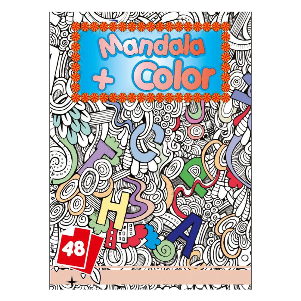 Mandala Kleurboek, 48pag
