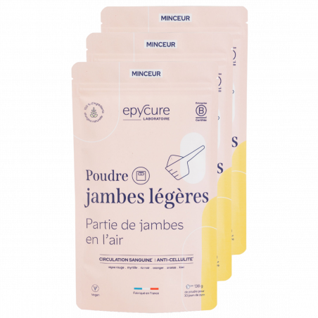 Epycure Laboratoire Poudre Jambes légères 3 mois