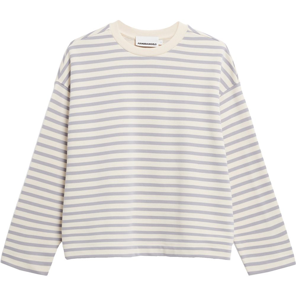 Armedangels Frankaa Maarlen Stripe Sweatshirt Damen undyed