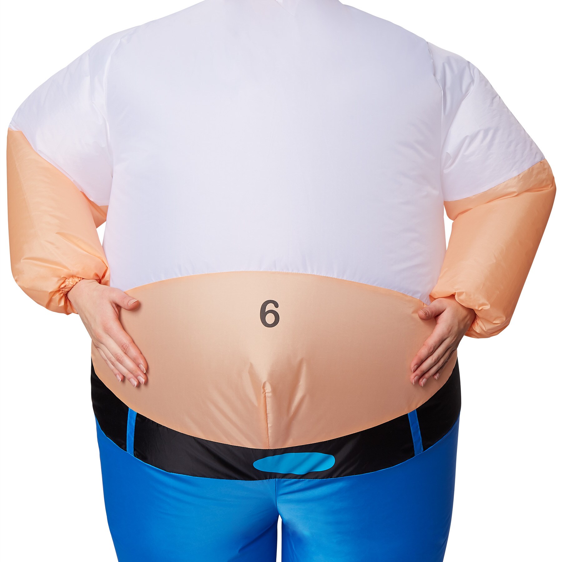 tectake® Selbstaufblasbares Kostüm Personal Trainer