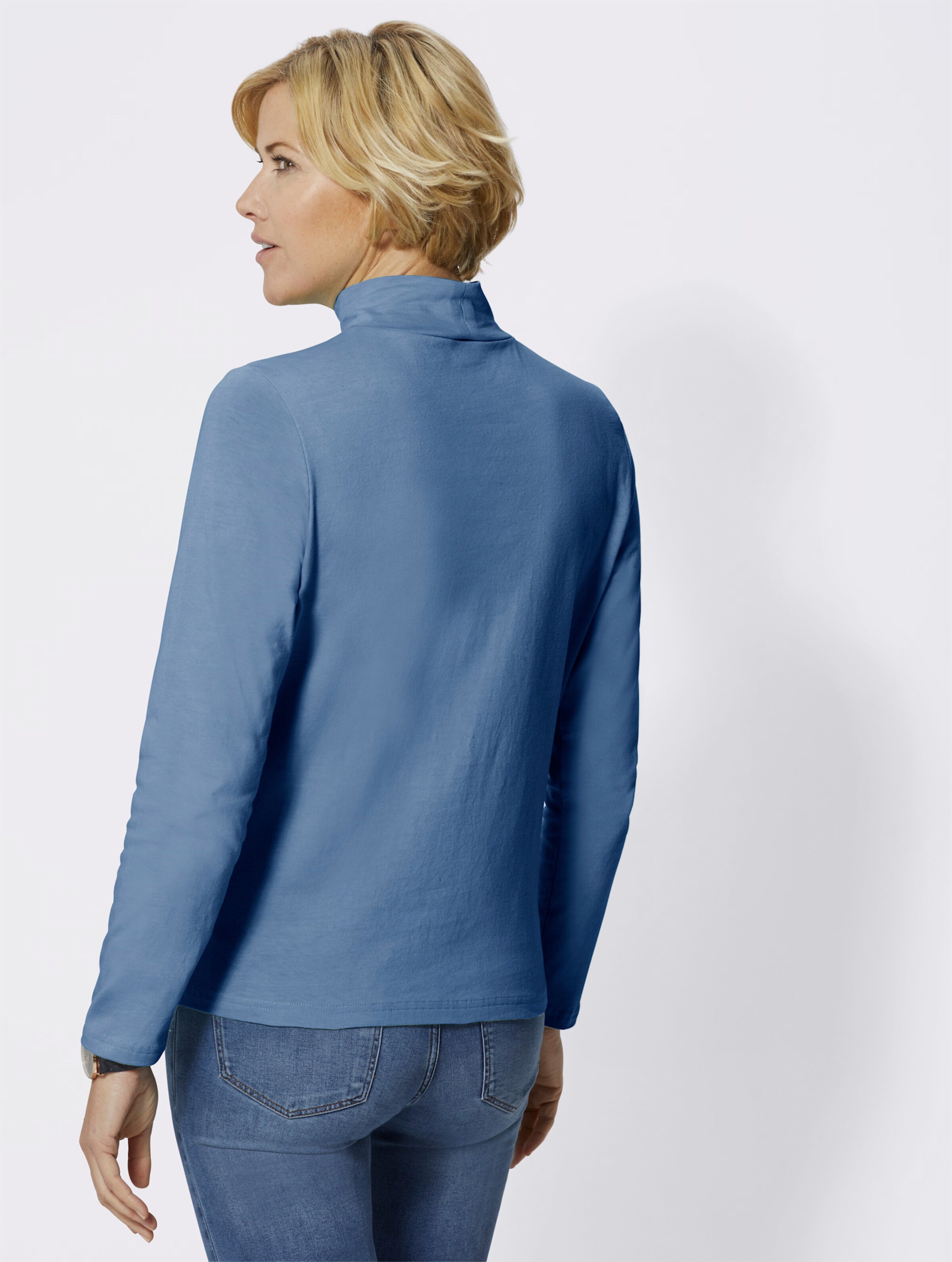 Stehkragenshirt