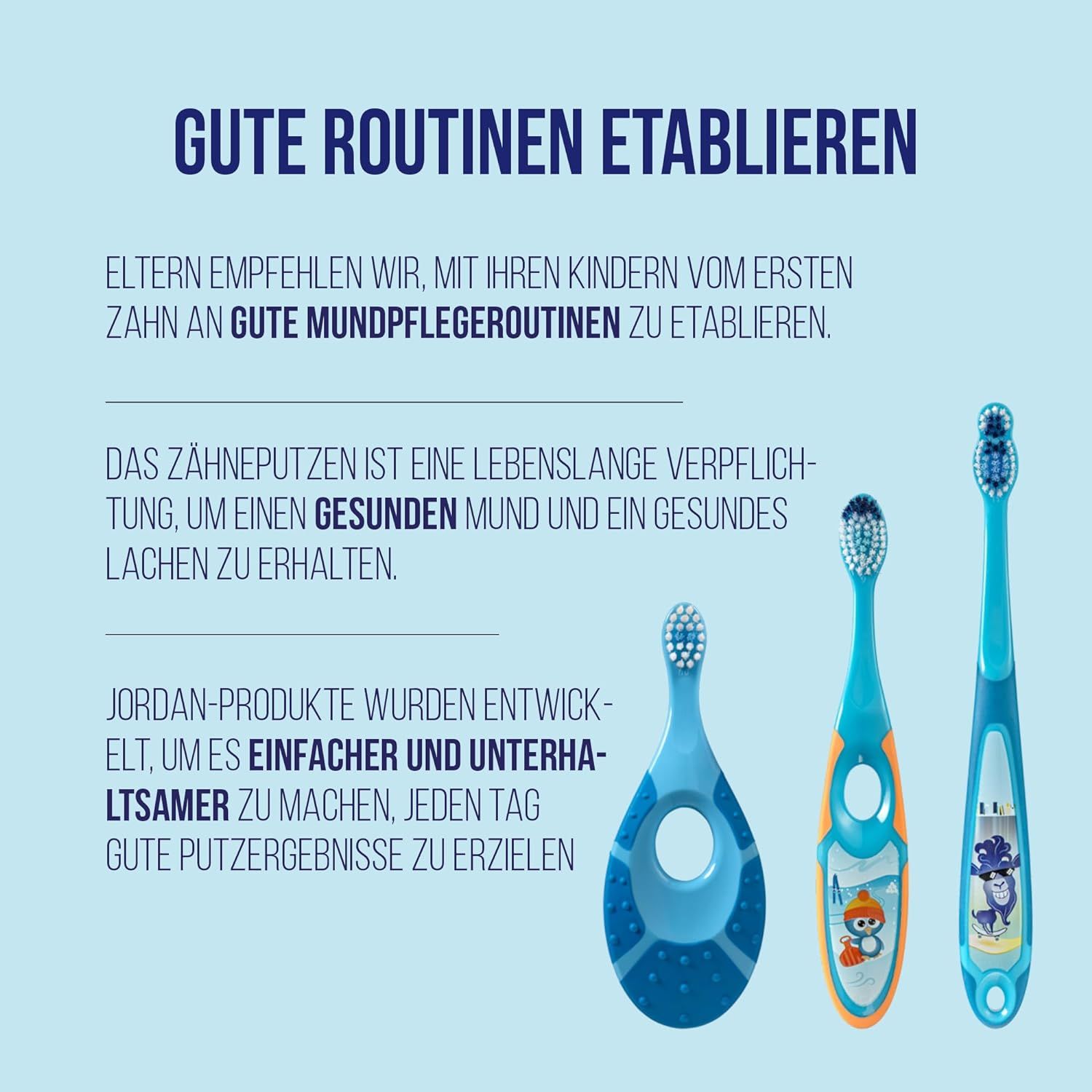 Jordan Step 2 Zahnbürste Kinder