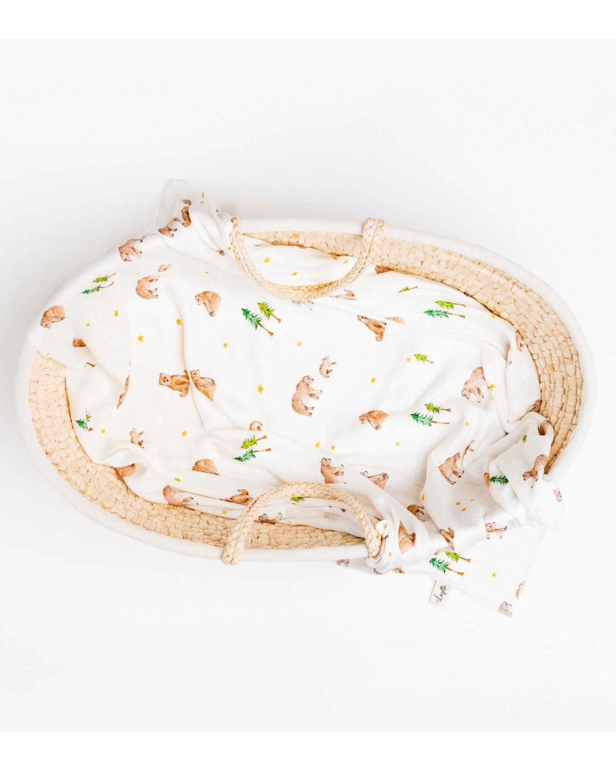 Swaddle / Svøpeteppe – 100% Bambus – 120x120cm