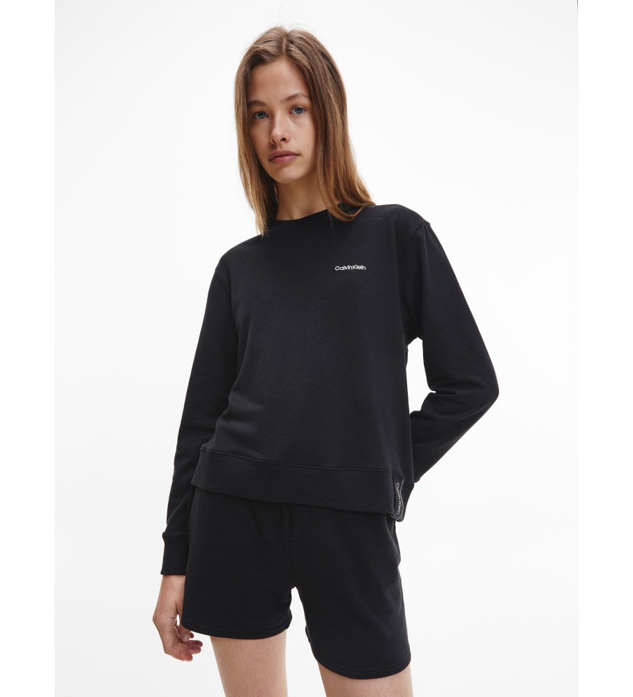 Moletom Calvin Klein Modern Cotton preto