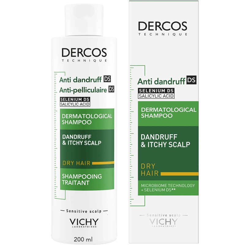 Vichy Dercos Technique Anti-Dandruff Shampoo Dry Hair 200 ml