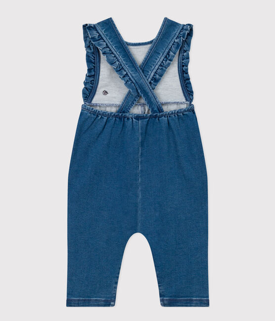 Combinaison en denim bébé.