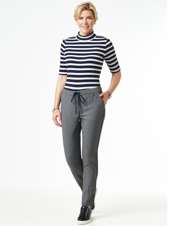 Gabardine Wolljogpant Bretagne