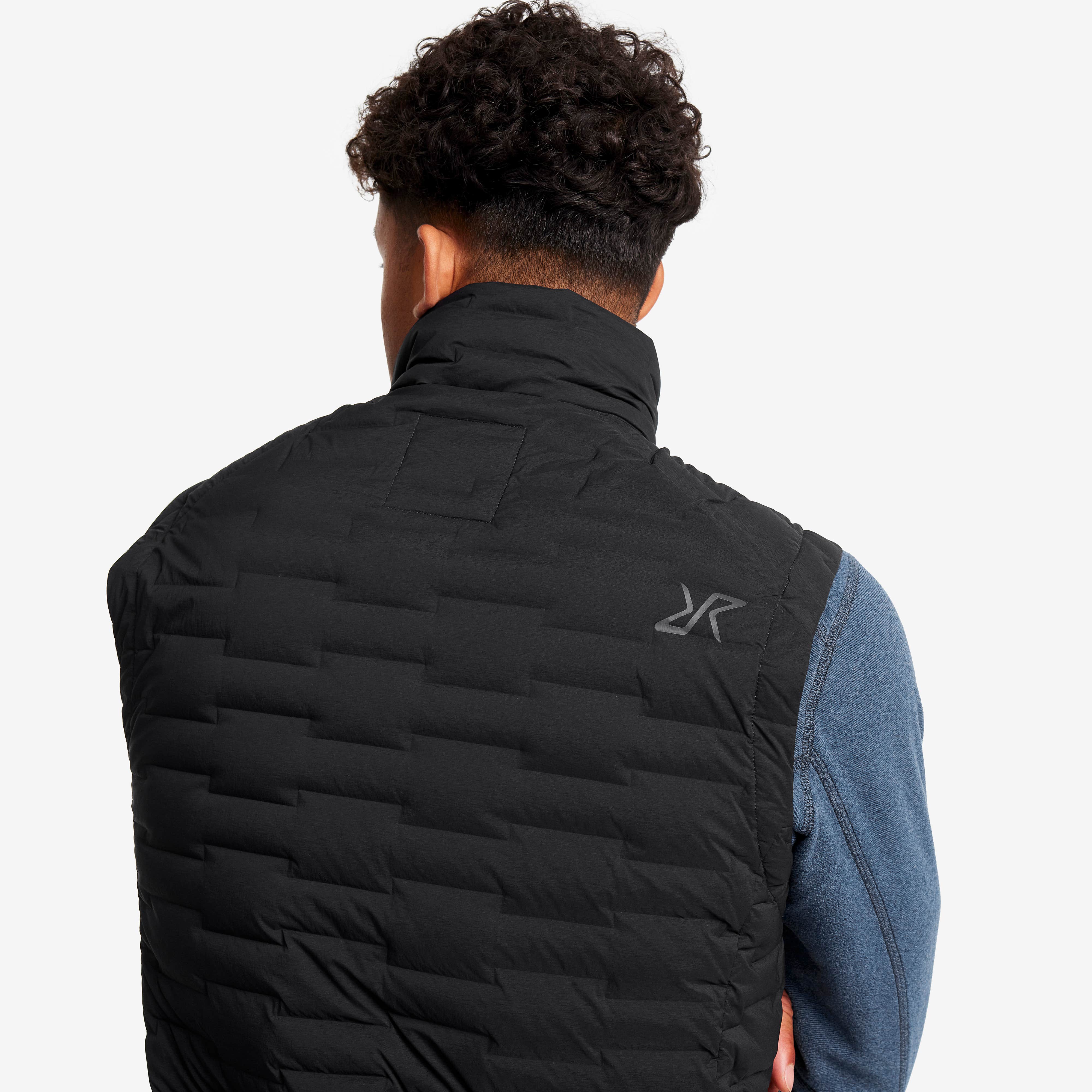 Flex Stretch Down Vest Herre Black