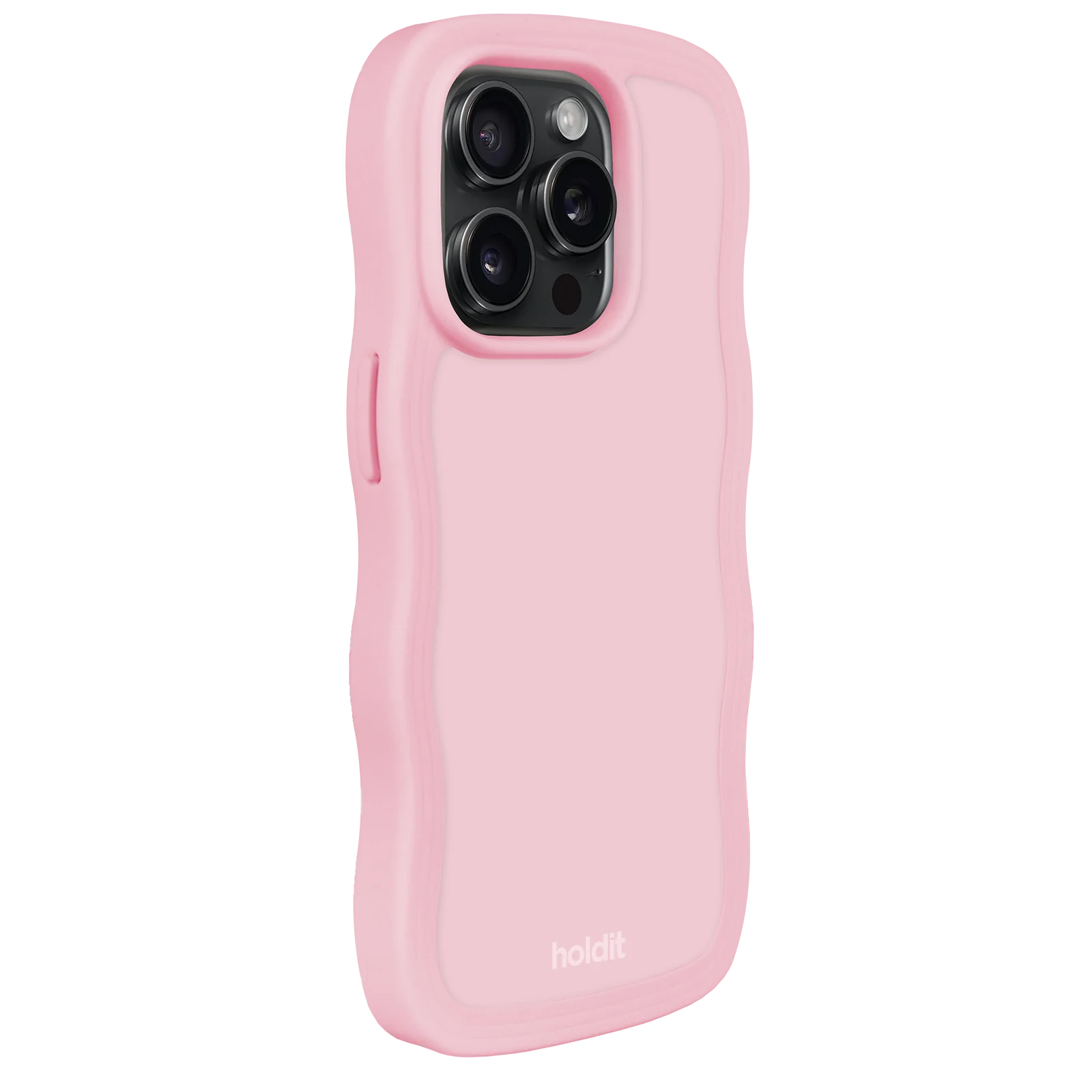Holdit  iPhone 14 Pro Wavy cover - pink