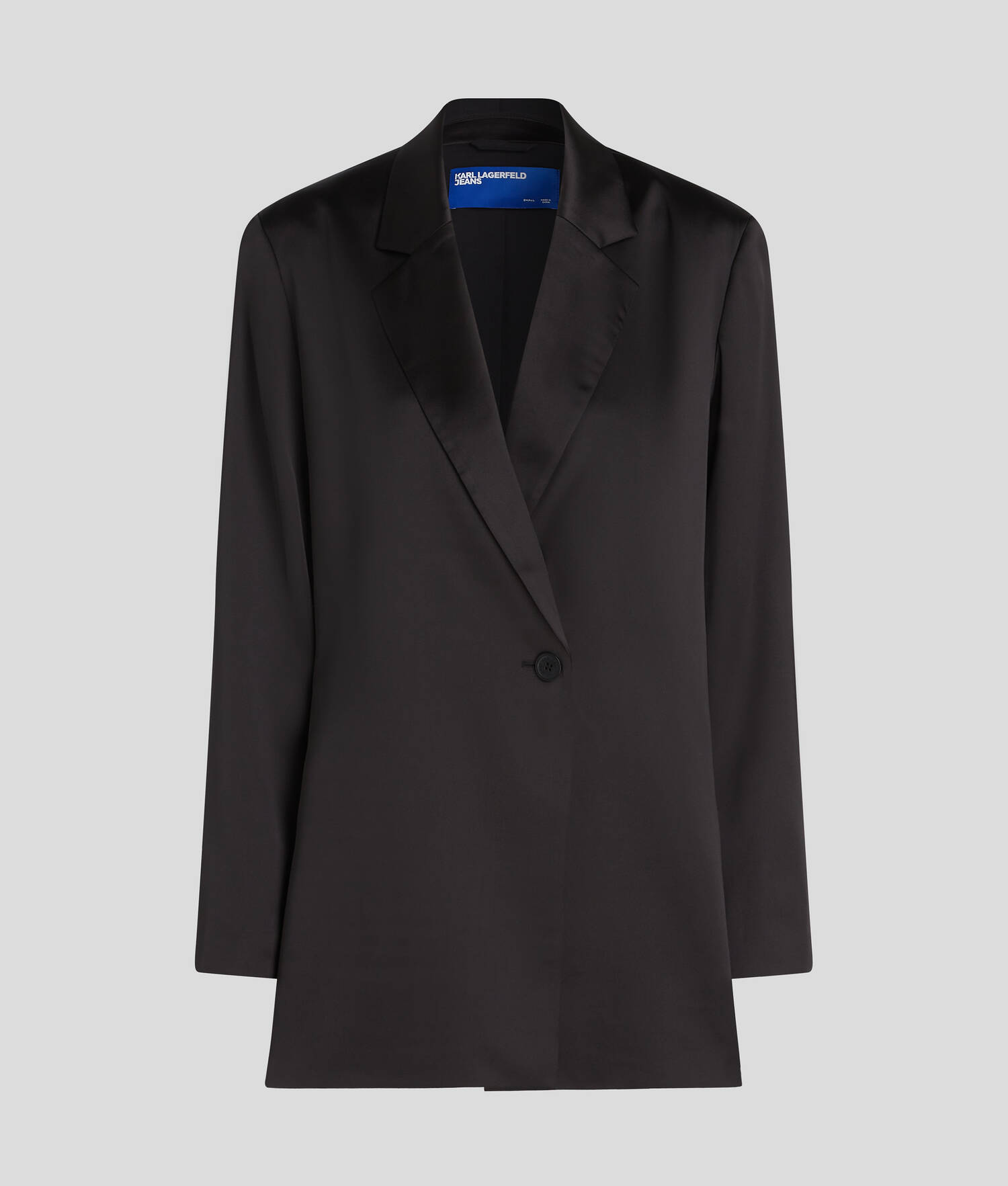 BLAZER EN SATIN - Noir