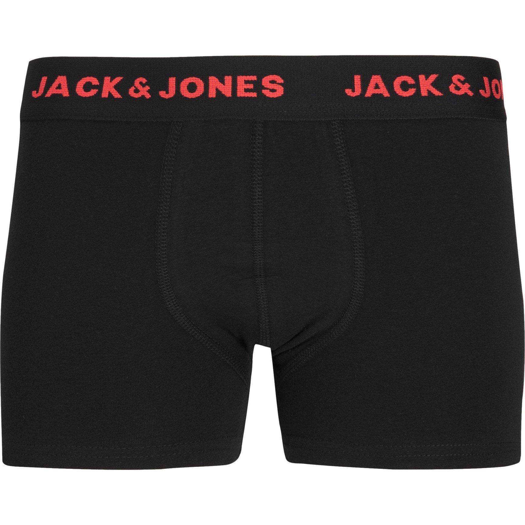Jack and Jones 7 Pack Basic Trunks Juniors