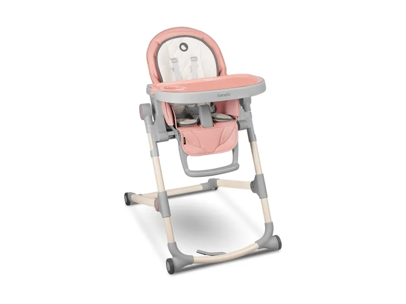 Lionelo Feeding Chair - Lo-Cora Bubblegum
