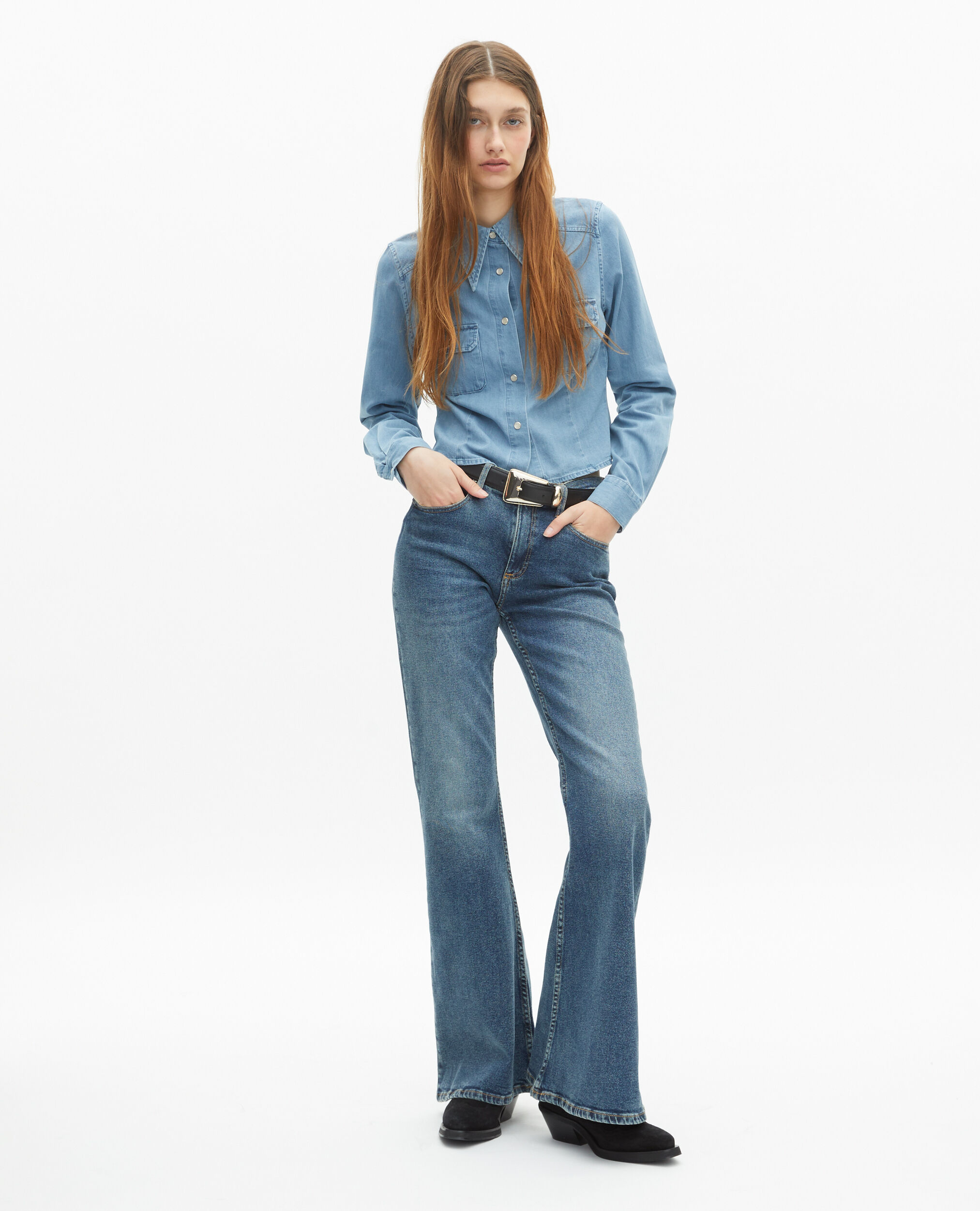 Chemise en denim