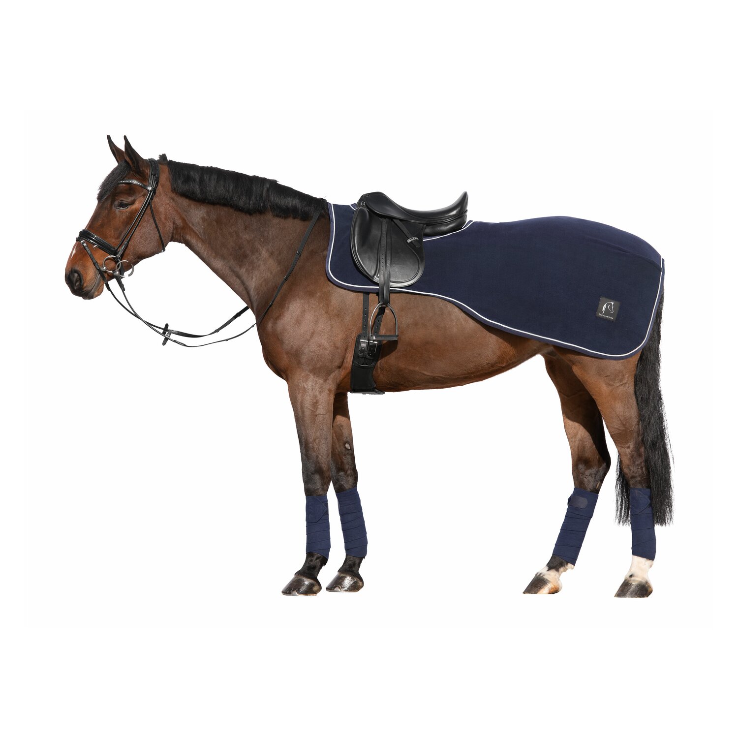 Cheval de Luxe Ausreitdecke Nantes Fleece - navy