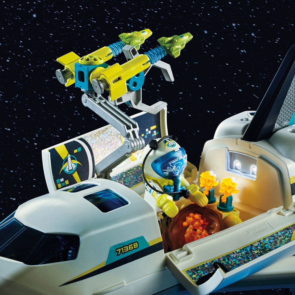 PLAYMOBIL 71368 Weltraummission Space Shuttle-Packung