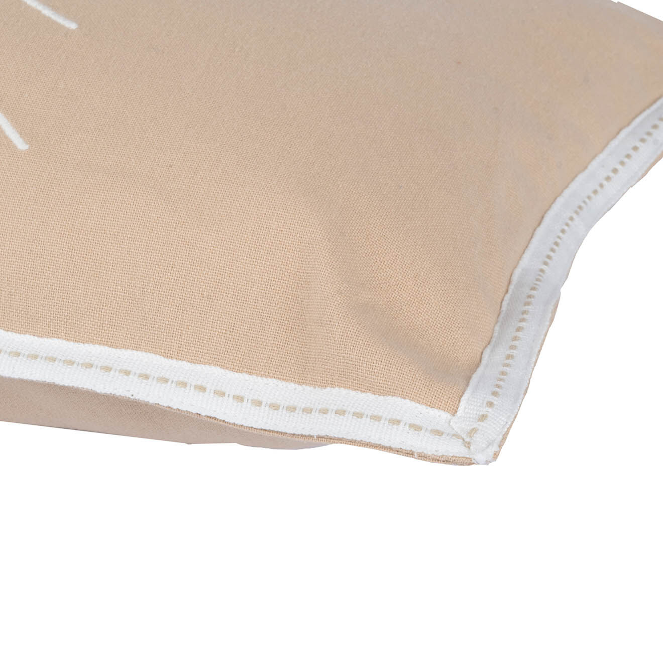 Febronie Housse de coussin Mosquito sable - 50x30 cm