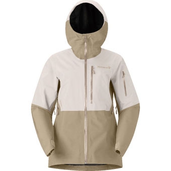 Norrøna Lofoten Gore-Tex Hardshelljacke Oatmeal Damen