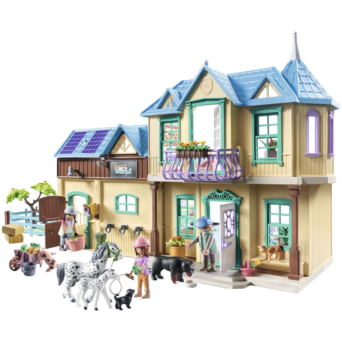 PLAYMOBILPLAYMOBIL   Horses of Waterfall 71351 Waterfall Ranch