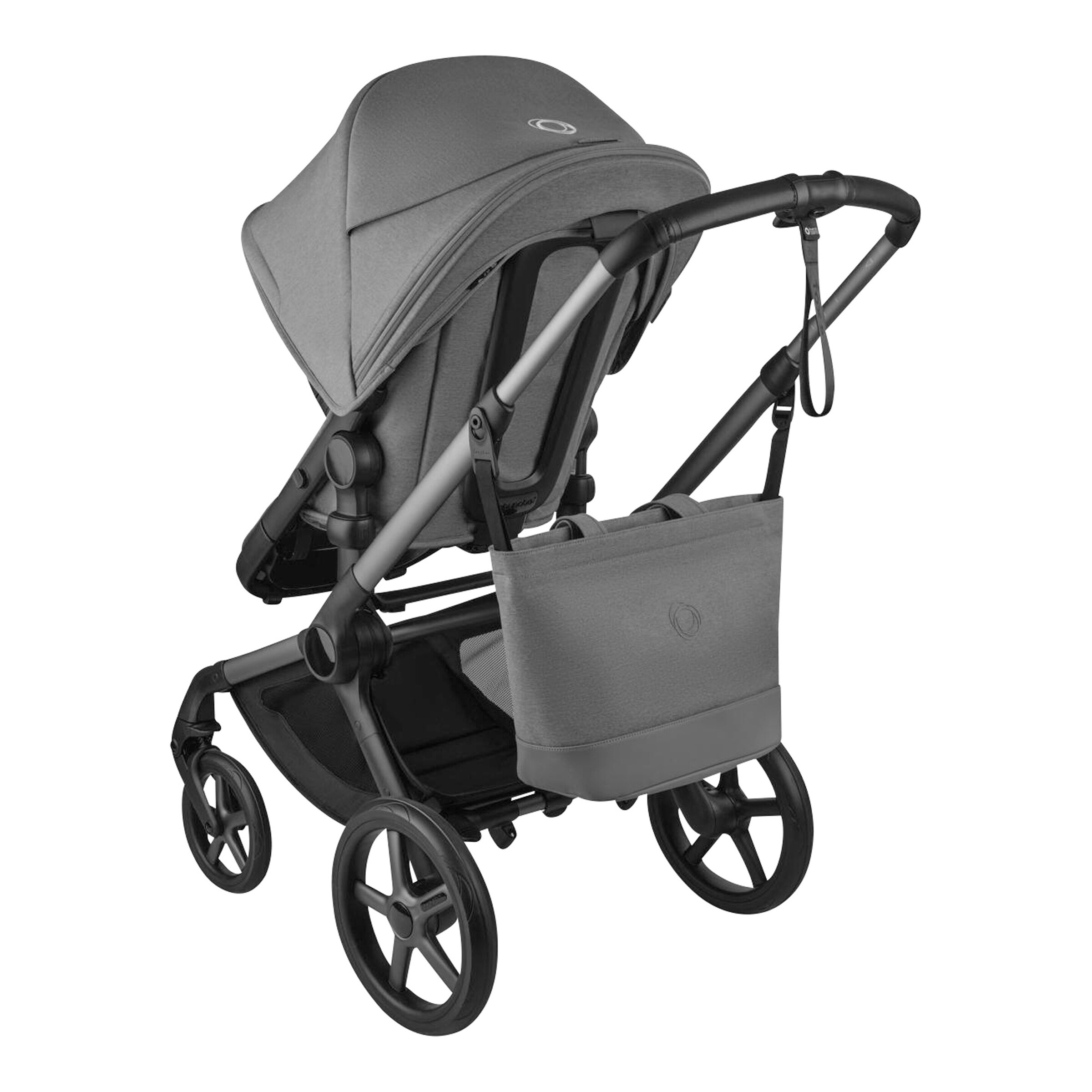 Bugaboo Wickeltasche moon grey