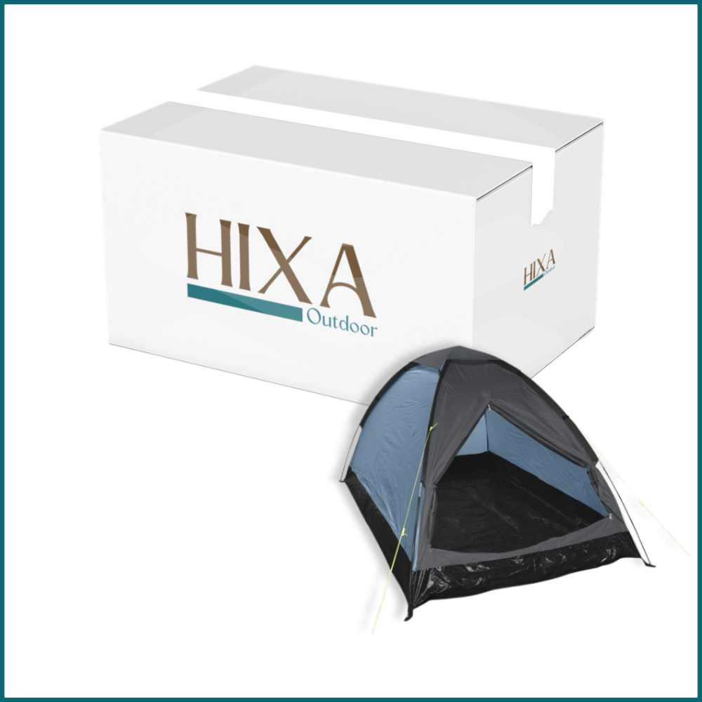 HIXA tent met glow in the dark scheerlijnen