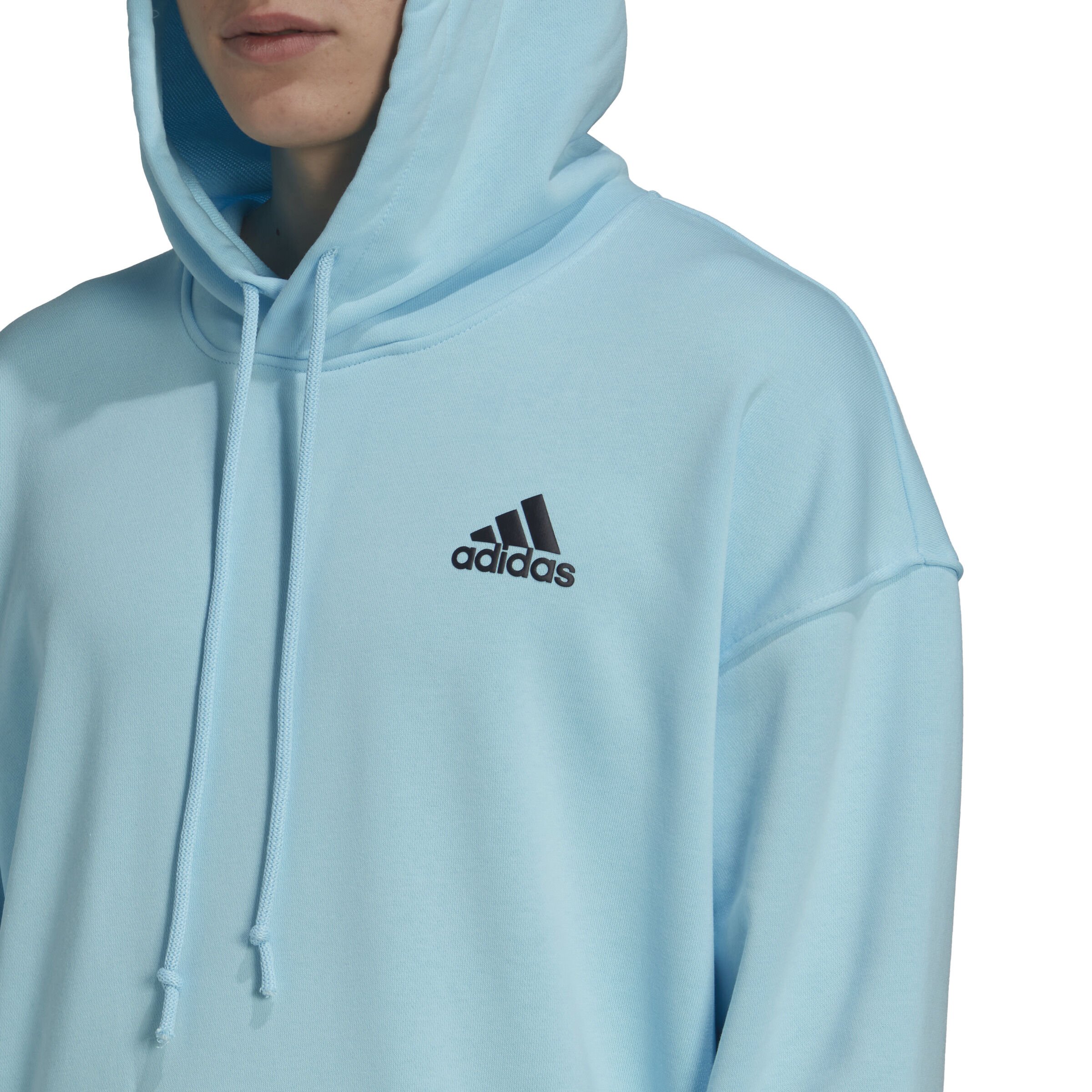adidas Clubhouse Sweat À Capuche Hommes - Bleu Clair