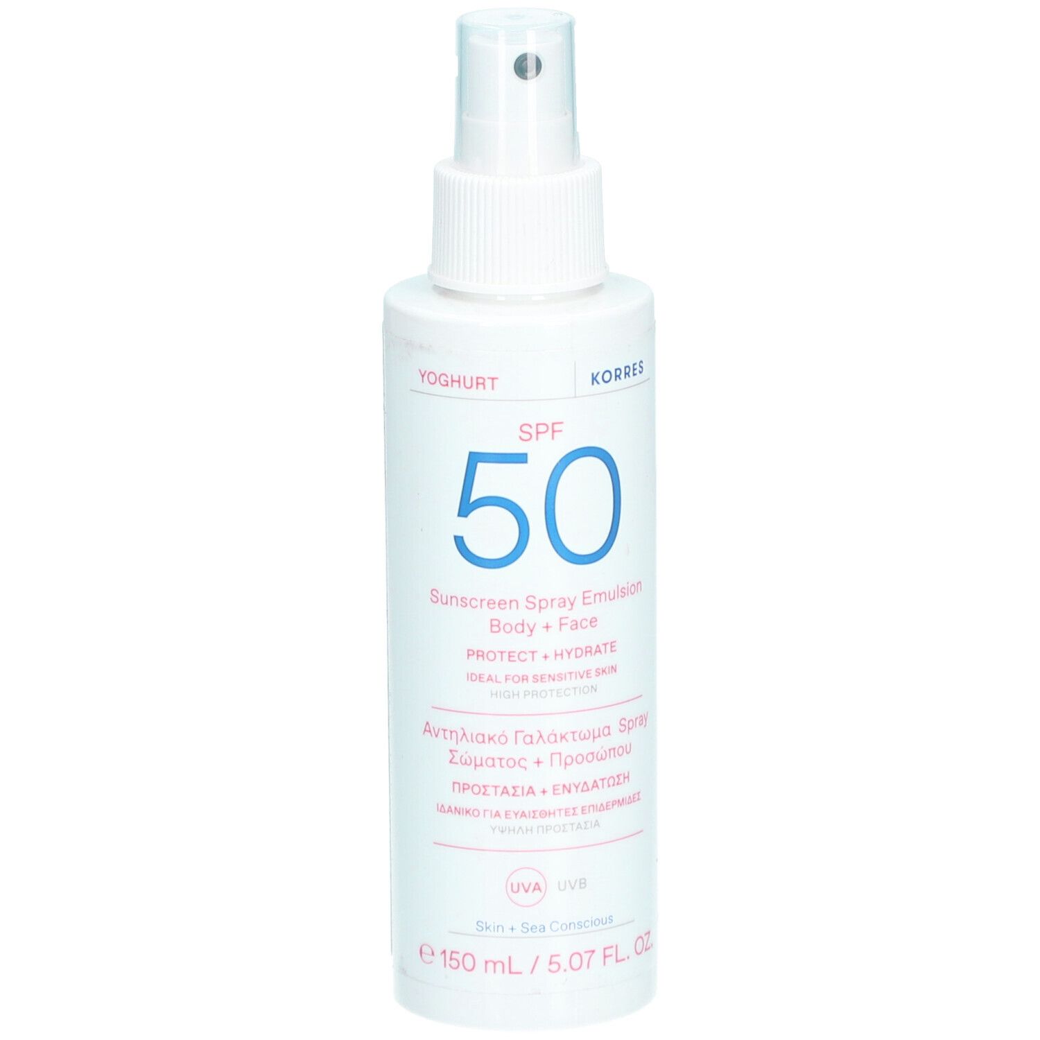 KORRES Yoghurt Sonnenschutz Sprüh-Emulsion für Gesicht & Körper SPF30